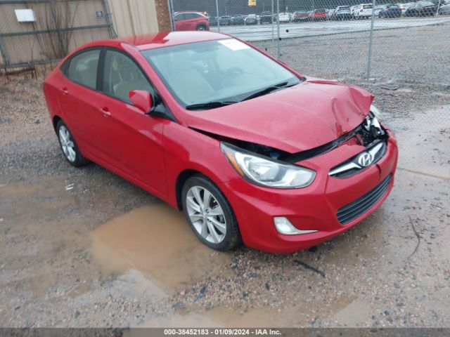 HYUNDAI ACCENT 2013 kmhcu4ae0du461602