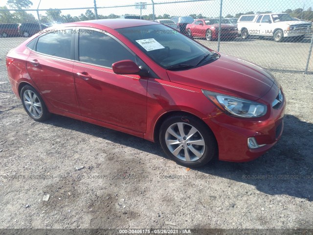 HYUNDAI ACCENT 2013 kmhcu4ae0du475760