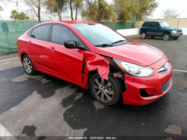 HYUNDAI ACCENT 2013 kmhcu4ae0du564776