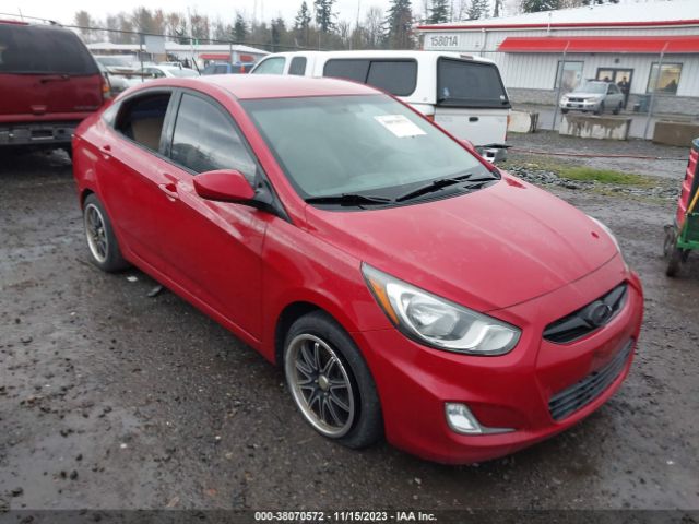 HYUNDAI ACCENT 2013 kmhcu4ae0du567631