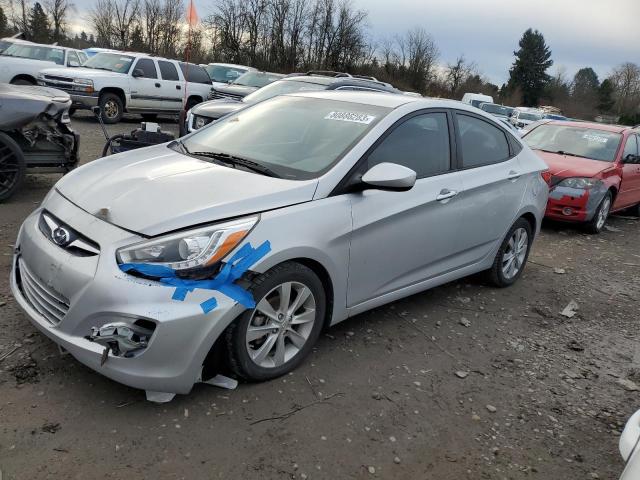 HYUNDAI ACCENT 2014 kmhcu4ae0eu591543