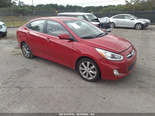 HYUNDAI ACCENT 2014 kmhcu4ae0eu608812