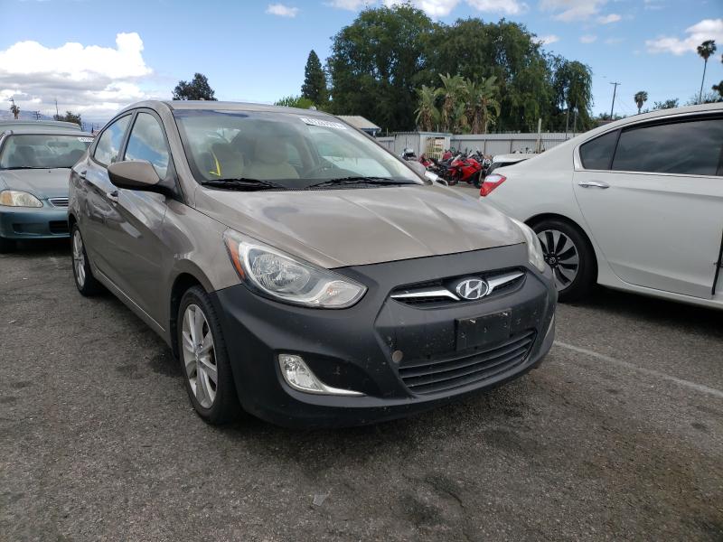 HYUNDAI ACCENT 2012 kmhcu4ae1cu105688