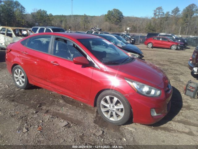 HYUNDAI ACCENT 2013 kmhcu4ae1du308100