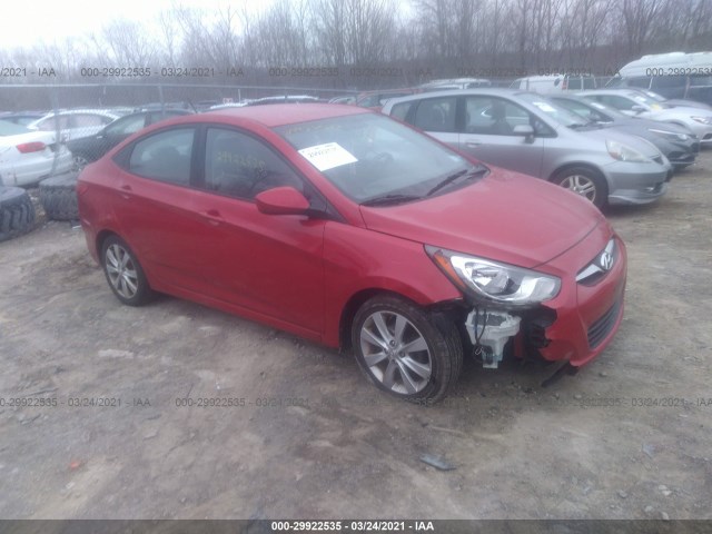 HYUNDAI ACCENT 2013 kmhcu4ae1du341694