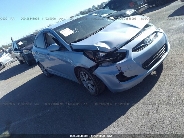 HYUNDAI ACCENT 2013 kmhcu4ae1du353618