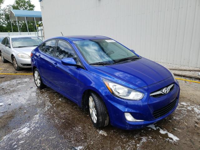 HYUNDAI ACCENT GLS 2013 kmhcu4ae1du394315