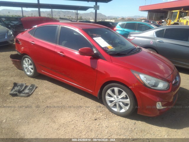 HYUNDAI ACCENT 2013 kmhcu4ae1du425725