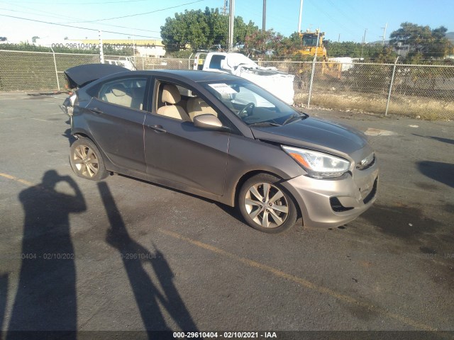 HYUNDAI ACCENT 2014 kmhcu4ae1eu592183