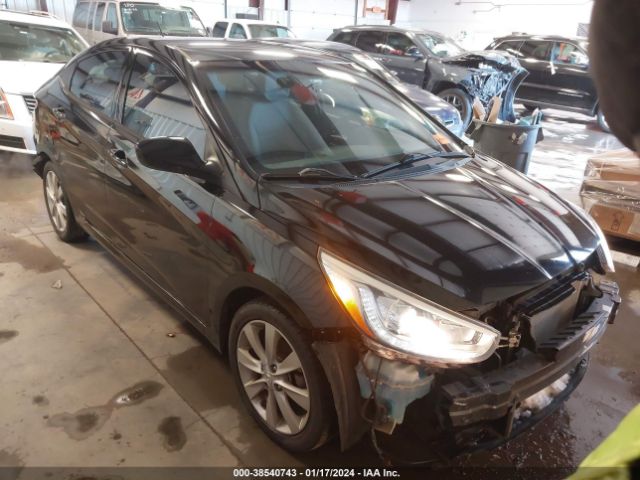 HYUNDAI ACCENT 2014 kmhcu4ae1eu624422