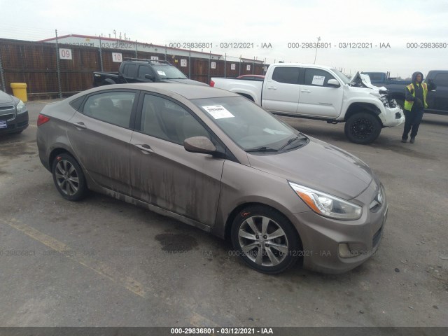 HYUNDAI ACCENT 2014 kmhcu4ae1eu757925