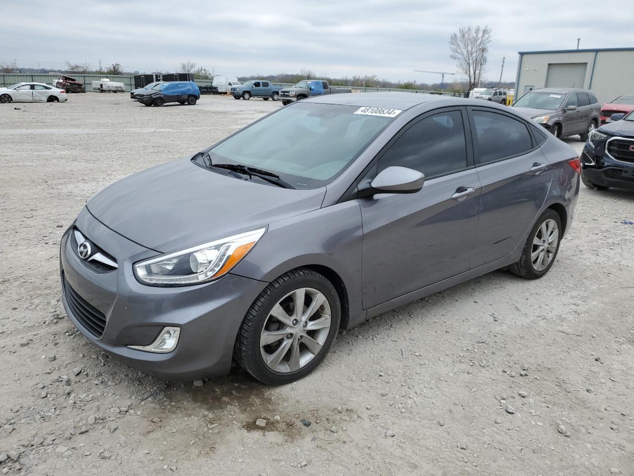 HYUNDAI ACCENT 2014 kmhcu4ae1eu766379