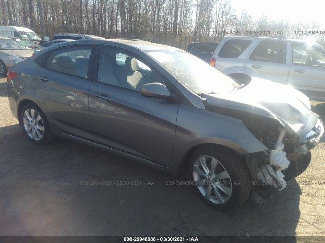 HYUNDAI ACCENT 2014 kmhcu4ae1eu769153