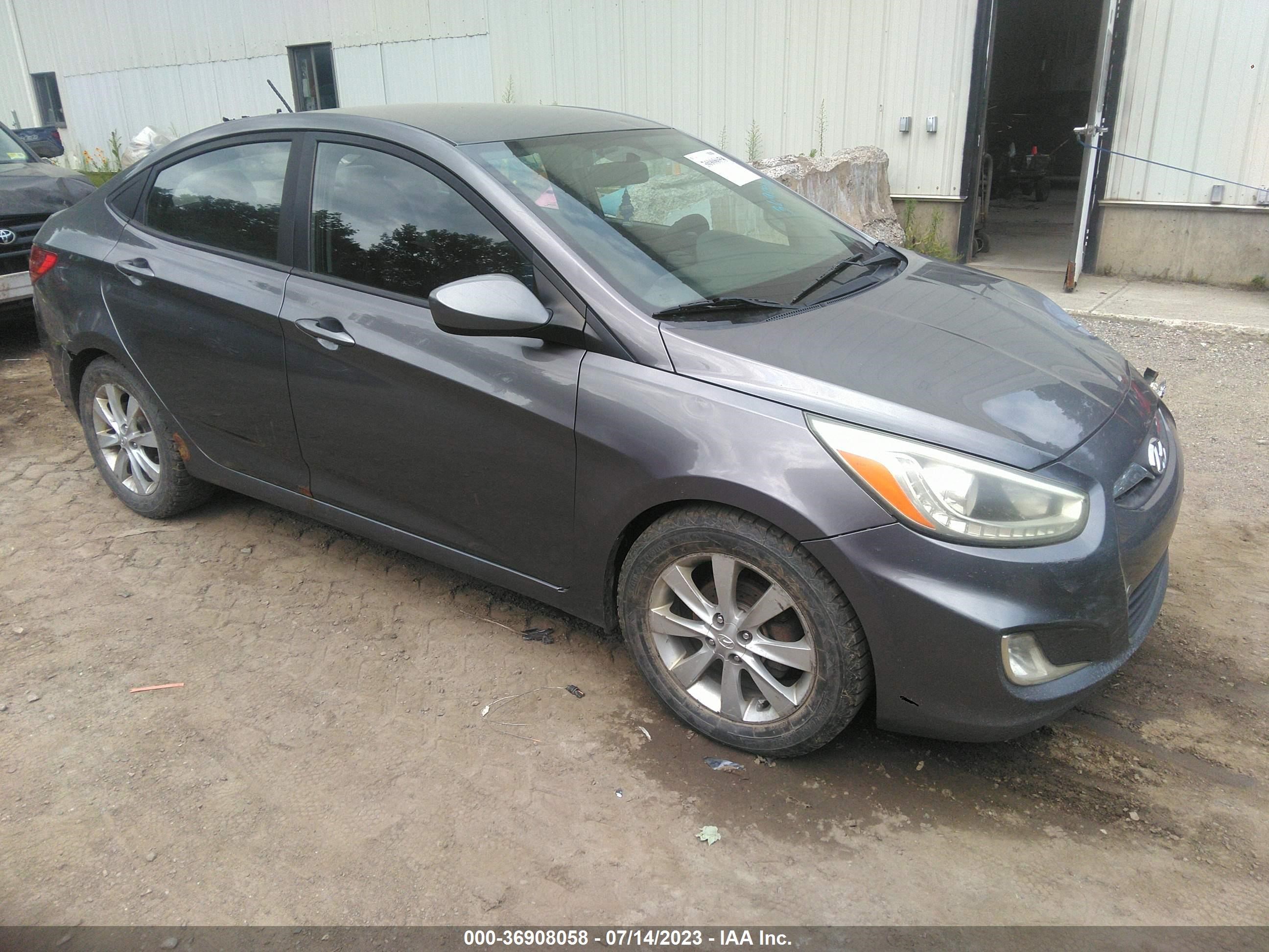 HYUNDAI ACCENT 2014 kmhcu4ae1eu773686