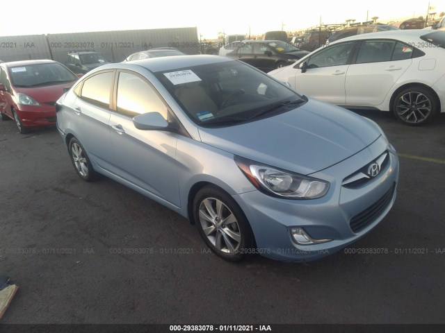 HYUNDAI ACCENT 2013 kmhcu4ae2du314083