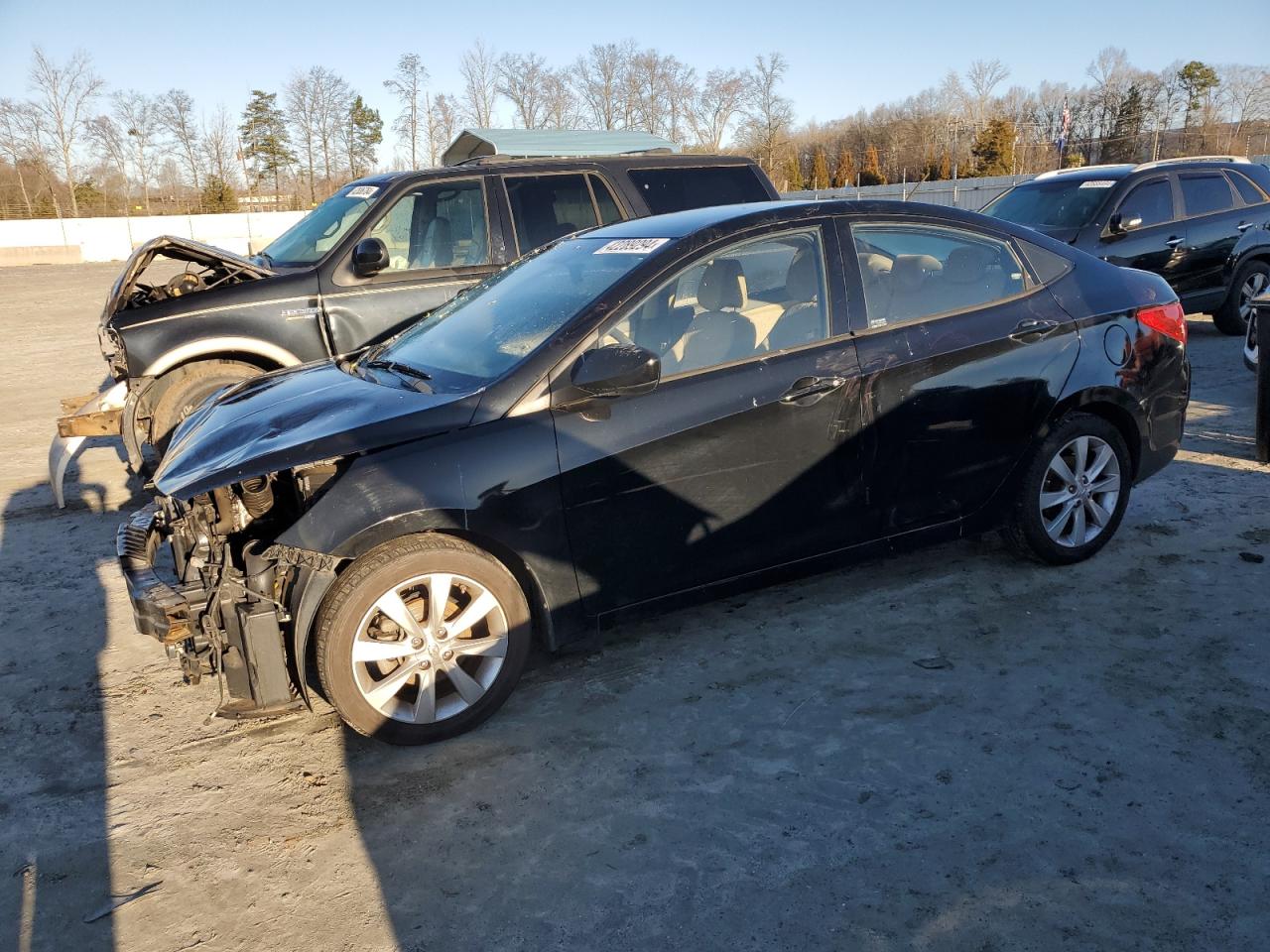 HYUNDAI ACCENT 2013 kmhcu4ae2du423644