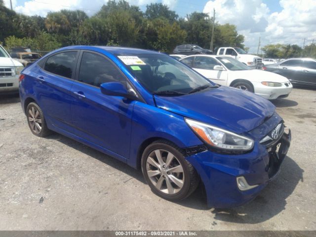 HYUNDAI ACCENT 2014 kmhcu4ae2eu679042