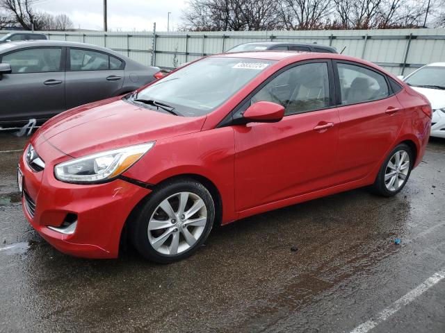 HYUNDAI ACCENT 2014 kmhcu4ae2eu769257