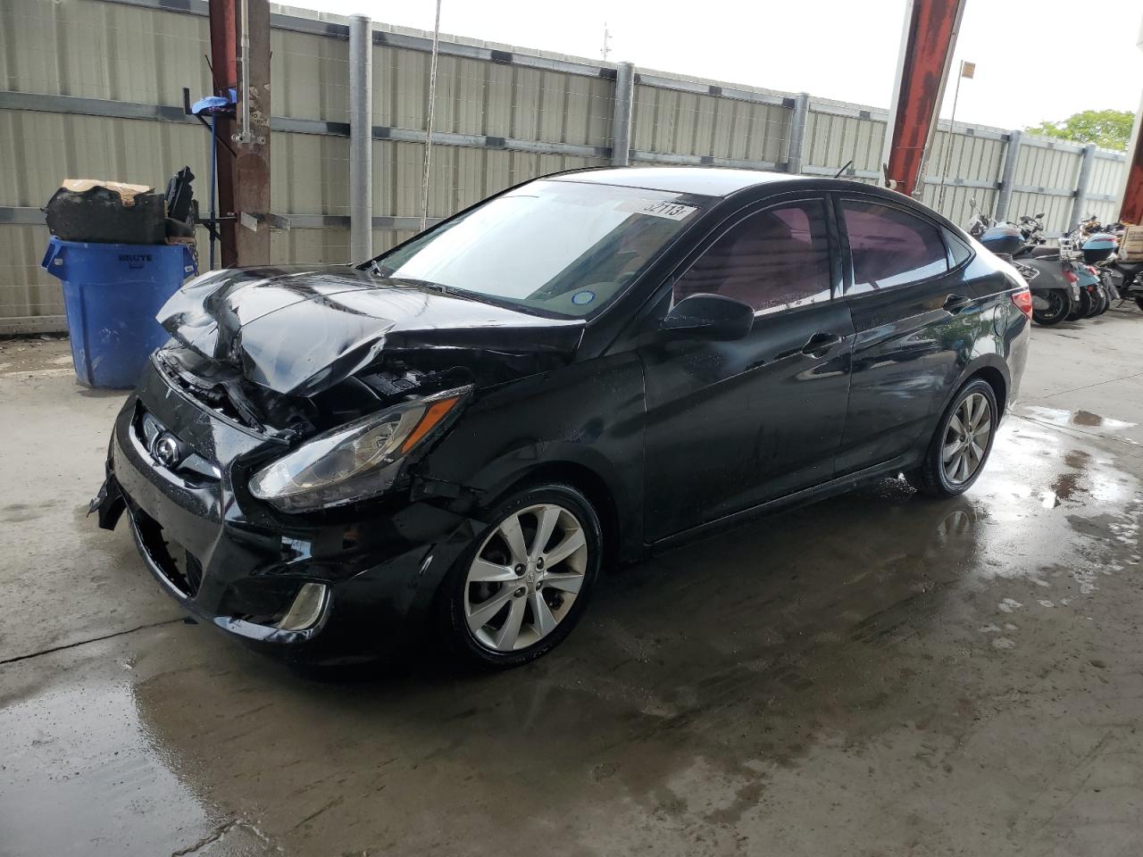 HYUNDAI ACCENT 2012 kmhcu4ae3cu124663