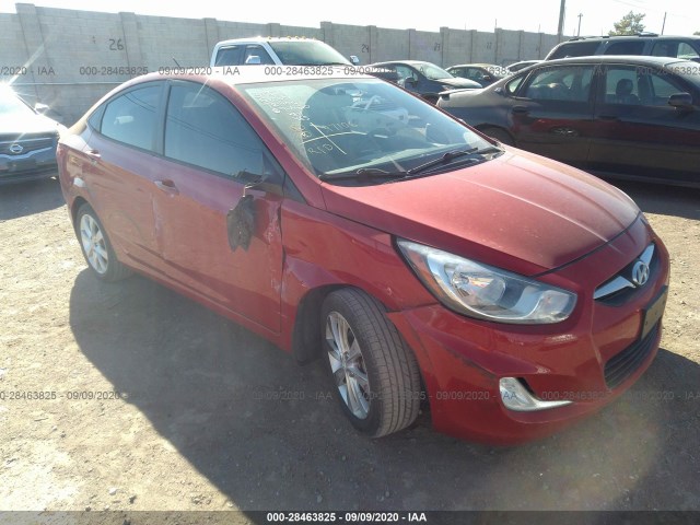 HYUNDAI ACCENT 2013 kmhcu4ae3du301312