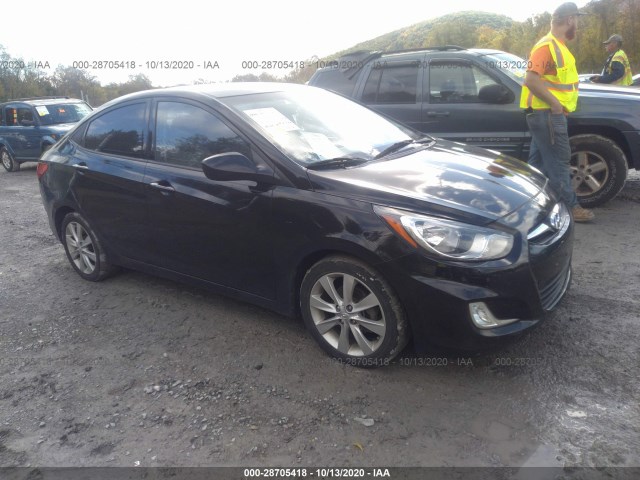 HYUNDAI ACCENT 2013 kmhcu4ae3du314612