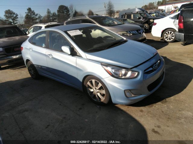 HYUNDAI ACCENT 2013 kmhcu4ae3du314917