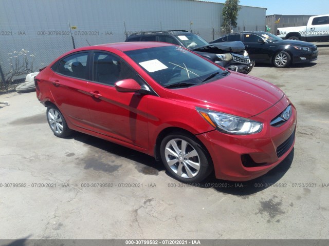 HYUNDAI ACCENT 2013 kmhcu4ae3du354432