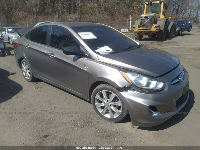 HYUNDAI ACCENT 2013 kmhcu4ae3du354561