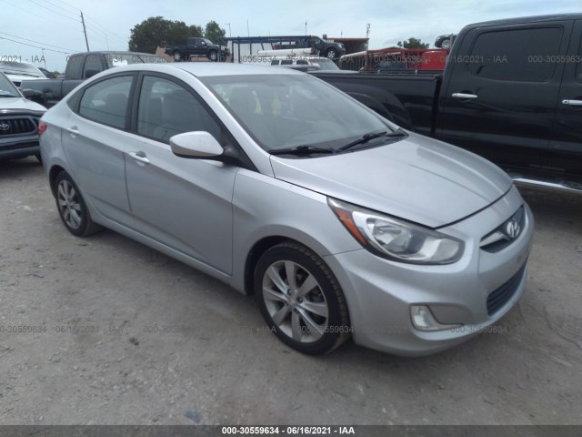 HYUNDAI ACCENT 2013 kmhcu4ae3du380593