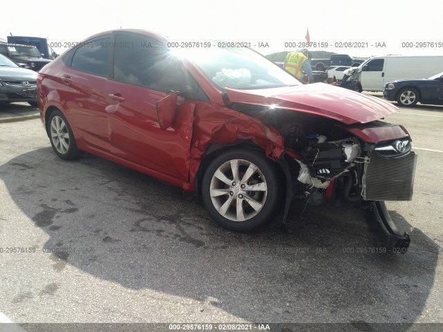 HYUNDAI ACCENT 2013 kmhcu4ae3du423779