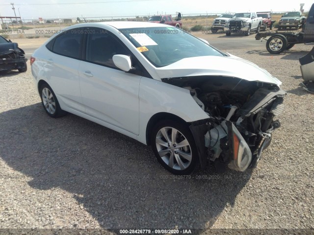 HYUNDAI ACCENT 2013 kmhcu4ae3du455602