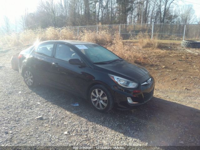 HYUNDAI ACCENT 2013 kmhcu4ae3du460525