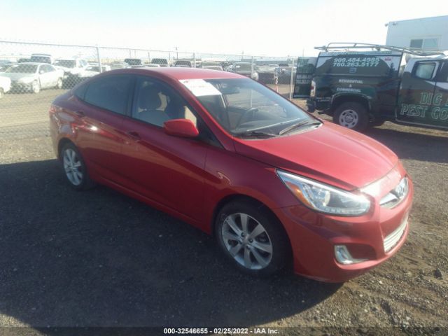 HYUNDAI ACCENT 2014 kmhcu4ae3eu591925