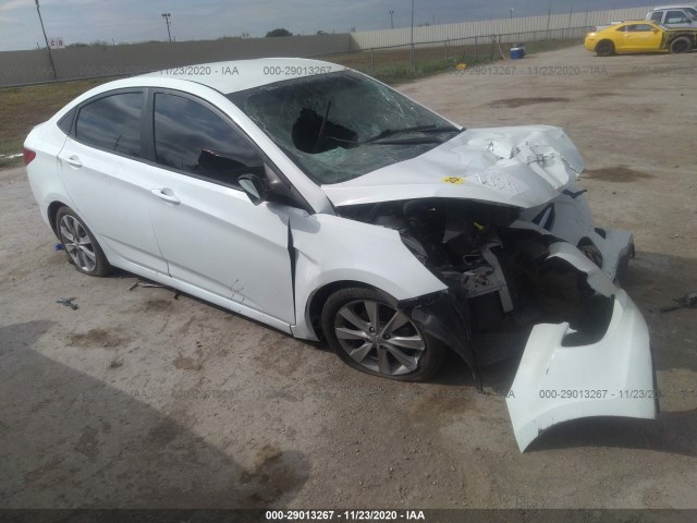 HYUNDAI ACCENT 2014 kmhcu4ae3eu737773