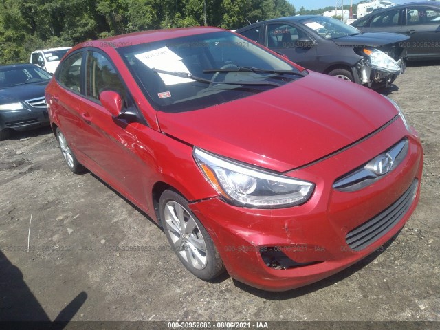 HYUNDAI ACCENT 2014 kmhcu4ae3eu765458