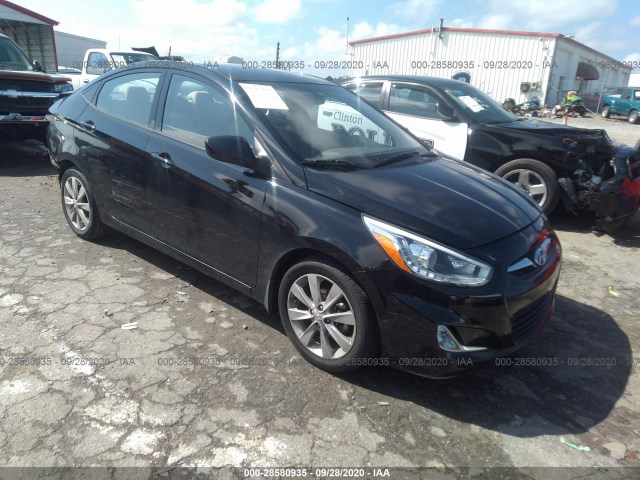 HYUNDAI ACCENT 2014 kmhcu4ae3eu767114