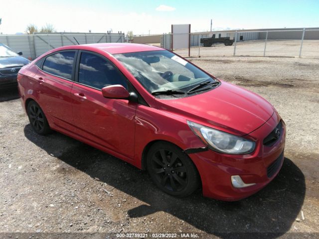 HYUNDAI ACCENT 2013 kmhcu4ae4du285041