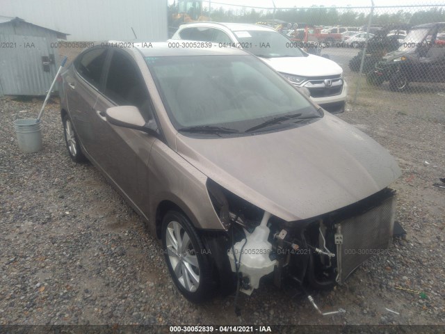 HYUNDAI ACCENT 2013 kmhcu4ae4du325487