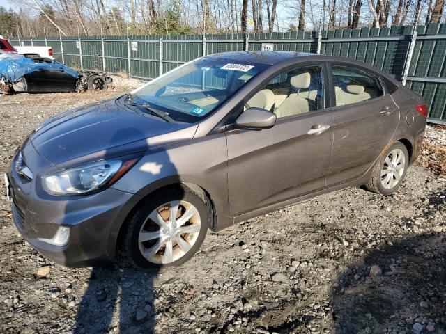 HYUNDAI ACCENT GLS 2013 kmhcu4ae4du354536