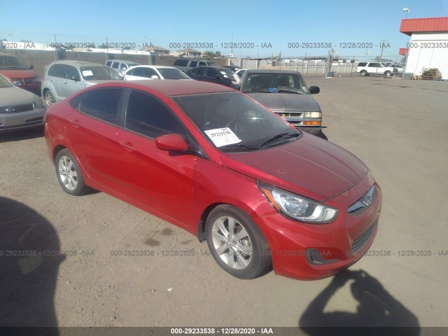 HYUNDAI ACCENT 2013 kmhcu4ae4du380067