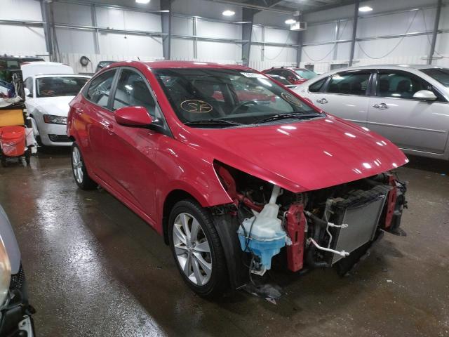 HYUNDAI ACCENT GLS 2013 kmhcu4ae4du420132