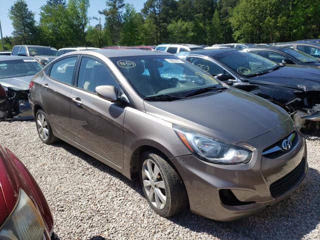 HYUNDAI ACCENT 2013 kmhcu4ae4du443152