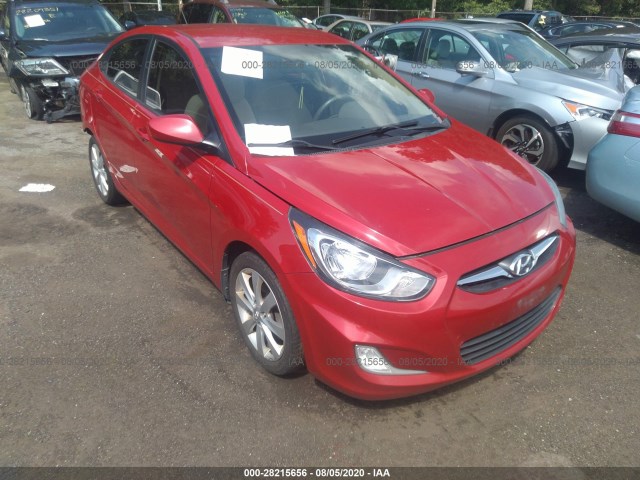 HYUNDAI ACCENT 2013 kmhcu4ae4du474949