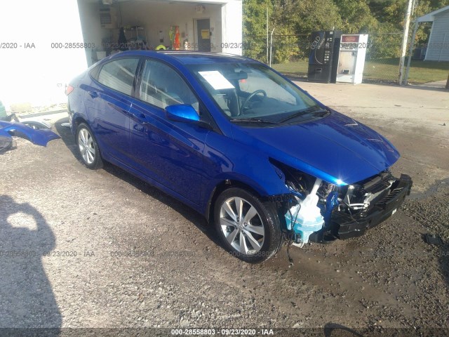 HYUNDAI ACCENT 2014 kmhcu4ae4eu598527