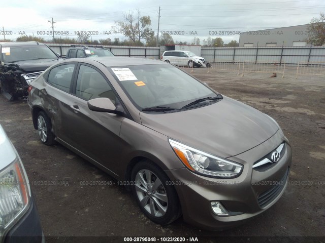 HYUNDAI ACCENT 2014 kmhcu4ae4eu719637