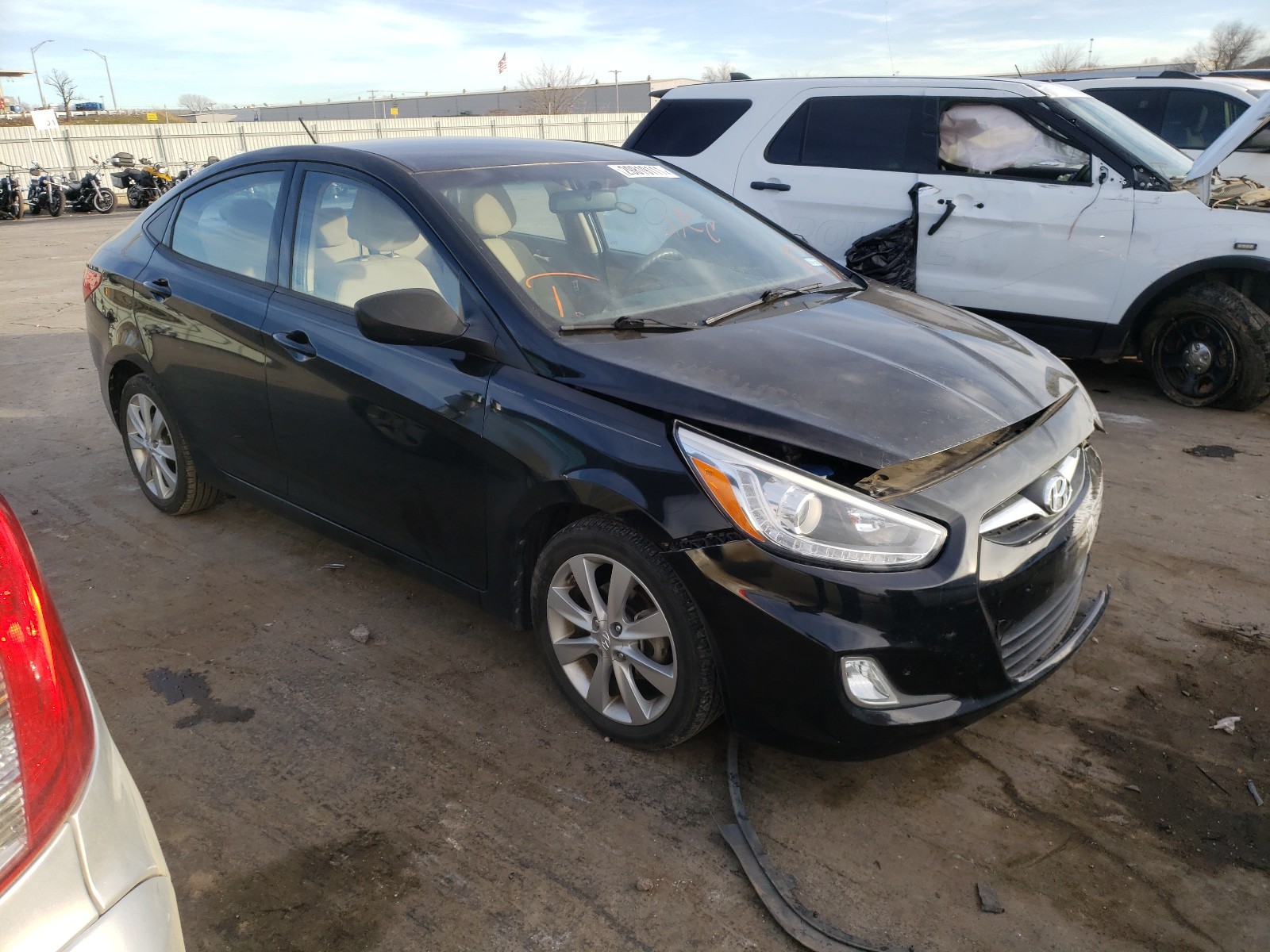 HYUNDAI ACCENT GLS 2014 kmhcu4ae4eu728662