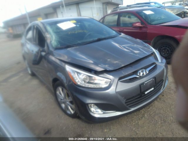 HYUNDAI ACCENT 2014 kmhcu4ae4eu739113