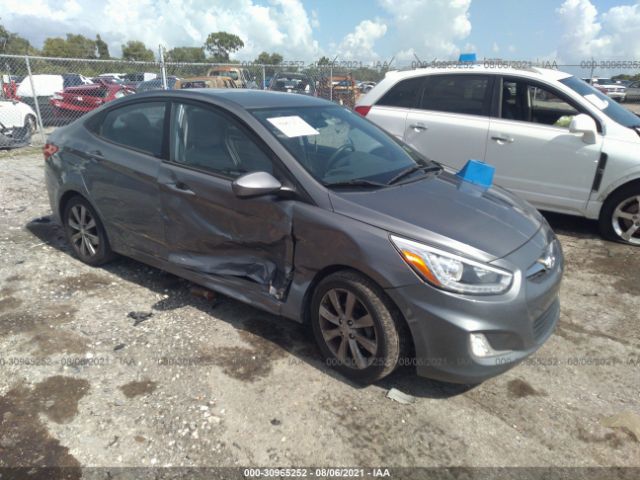 HYUNDAI ACCENT 2014 kmhcu4ae4eu767123