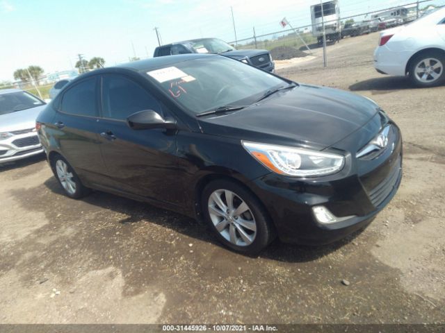 HYUNDAI ACCENT 2014 kmhcu4ae4eu771205