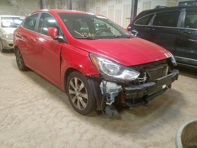 HYUNDAI ACCENT GLS 2013 kmhcu4ae5du320217